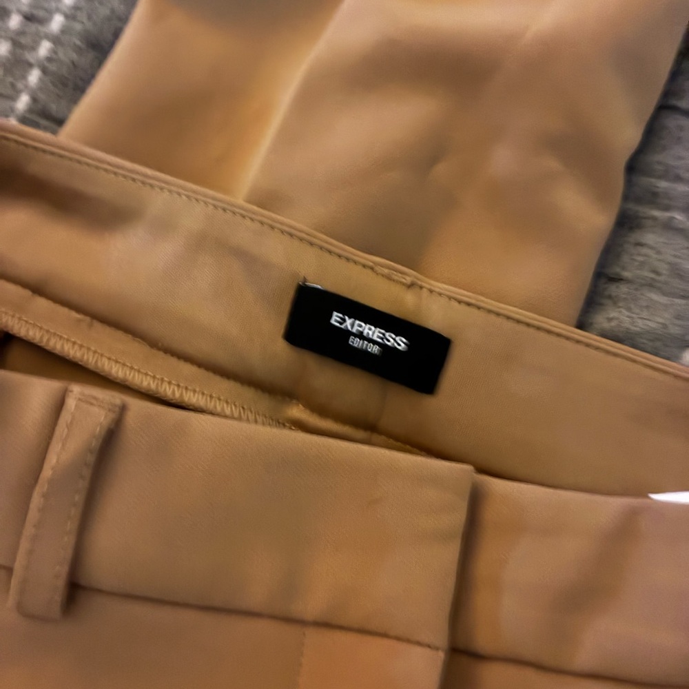 Express Tan Trousers for Business Wear